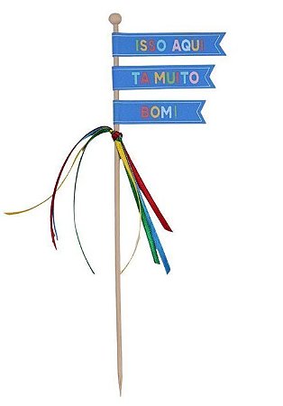 Topo de bolo festa junina (1 und)