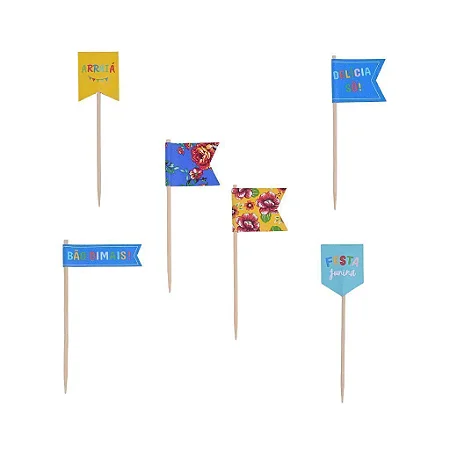 Toppers de doce festa junina (10 und)