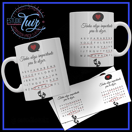 CANECA VOCÊ VAI SER PAPAI