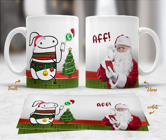 CANECA FELIZ NATAL - FLORK