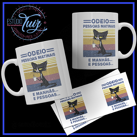 CANECA ODEIO