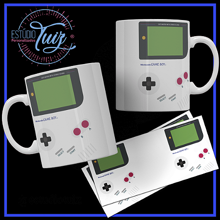 CANECA GAME BOY
