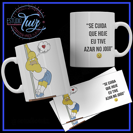 CANECA AZAR NO JOGO