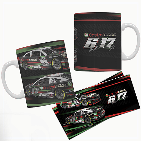 Caneca Nascar Cup Equipe RFK- Keselowski #6 E Buescher #17