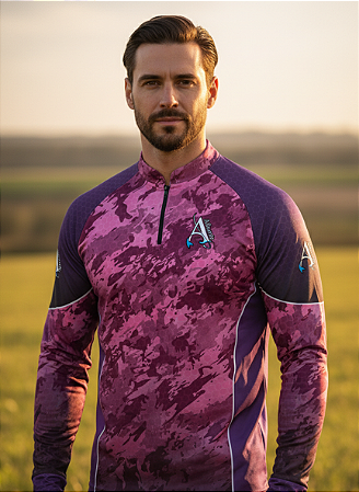 Camisa de Pesca UV50+ Camuflada Stealth Mirage