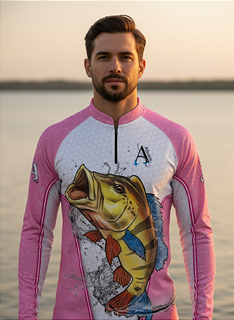 Camisa de Pesca UV50+ Tucunaré Force Sunset