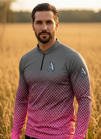 Camisa de Pesca UV50+ Armor Fish Pink Venom