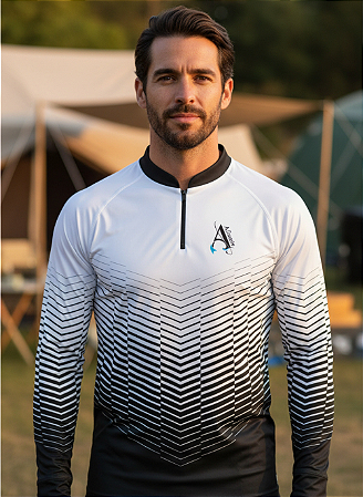 Camisa de Pesca UV50+ Vortex Onyx