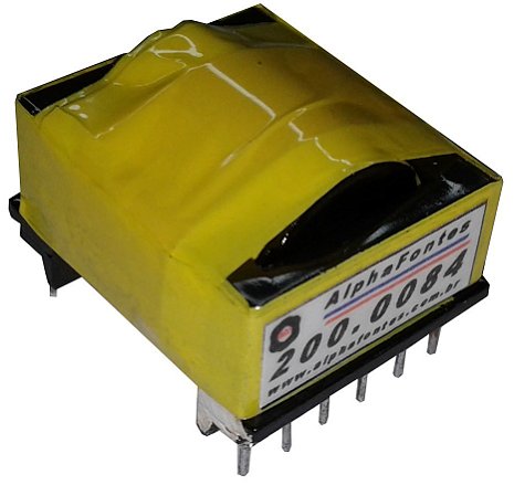 TRANSFORMADOR DE FERRITE NUCLEO NER-28-17-12 HORIZONTAL 12 TERMINAIS (Er28/28 er2828 ec2828 ec28/28 12pinos) núcleo do transformador com 6 + 6pinos)