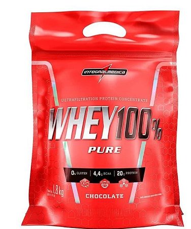 100% WHEY REFIL 1,8KG - INTEGRALMEDICA