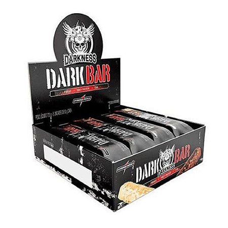 DARK WHEY BAR (CX C/08 UNI) FLOCOS COM CHOCOLATE - INTEGRALMEDICA