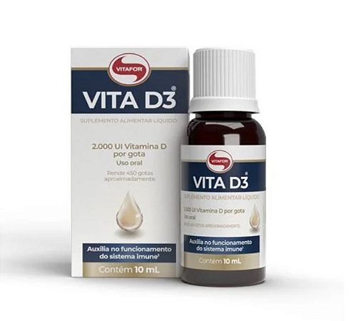 VITAMINA D GOTAS 10 ML - VITAFOR