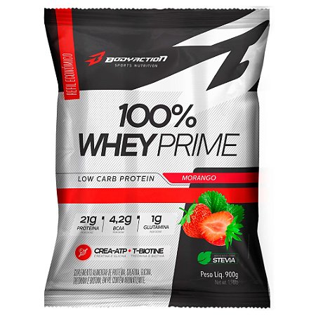 100% WHEY PRIME 900G REFIL - BODY ACTION