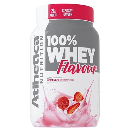 100% WHEY FLAVOUR 900G - ATLHETICA