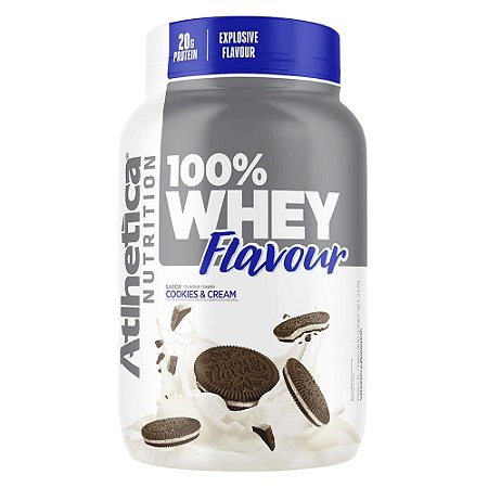 100% WHEY FLAVOUR 900G - ATLHETICA
