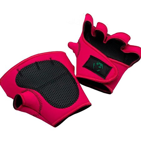 LUVA NEOPRENE ROSA - X3 ACESSORIOS