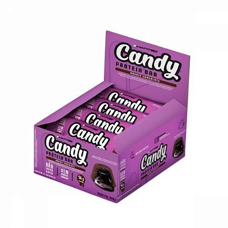 CANDY PROTEIN BAR DARK 45G 12UN - ADAPTOGEN SCIENCE