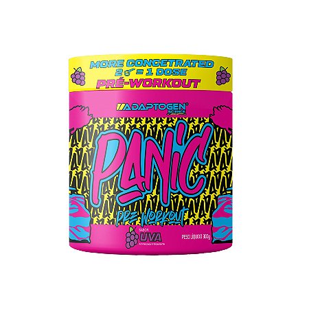 PANIC PRE WORKOUT 300G - ADAPTOGEN SCIENCE