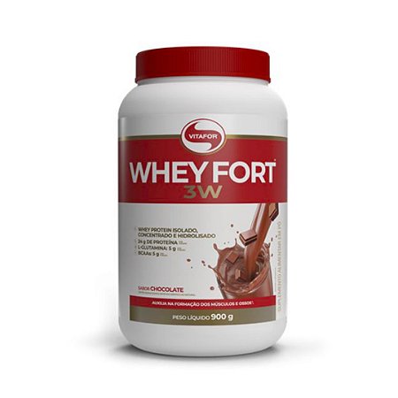 WHEY FORT 3W POTE 900G - VITAFOR