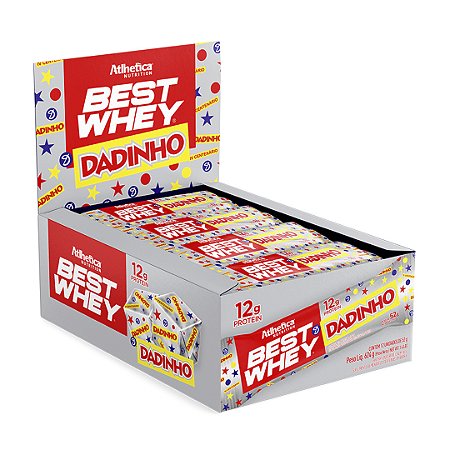 BEST WHEY BAR 12G PROTEIN (CX 12 UNID.) - ATLHETICA