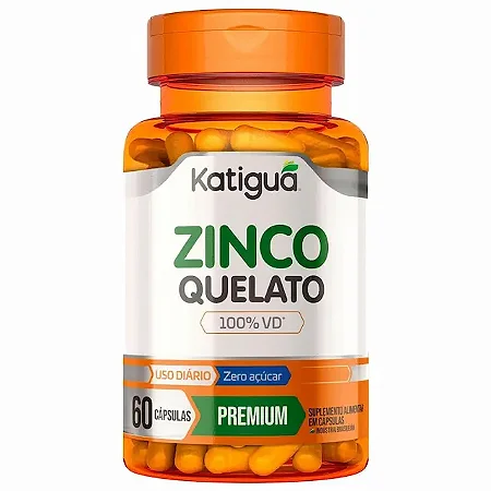 ZINCO QUELATO 60CAPS - KATIGUA