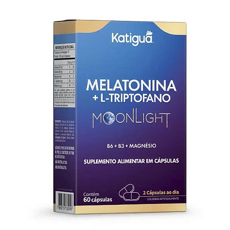 MELATONINA + B6 210MCG 120CAPS - KATIGUA