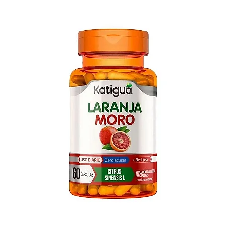 VEGAN LARANJA MORO 500MG 60CAPS - KATIGUA