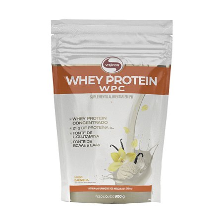 WHEY PROTEIN WPC POUCH 900G - VITAFOR