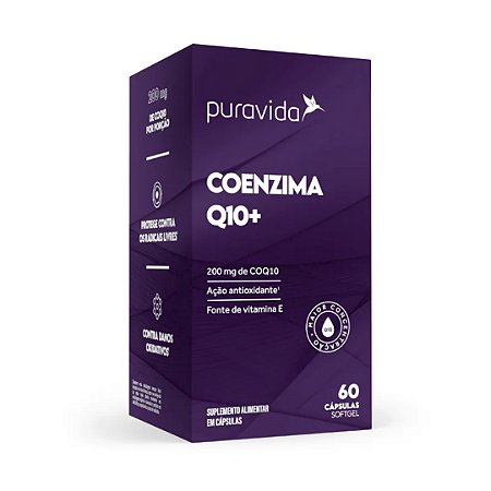 COENZIMA Q10 100MG - PURAVIDA