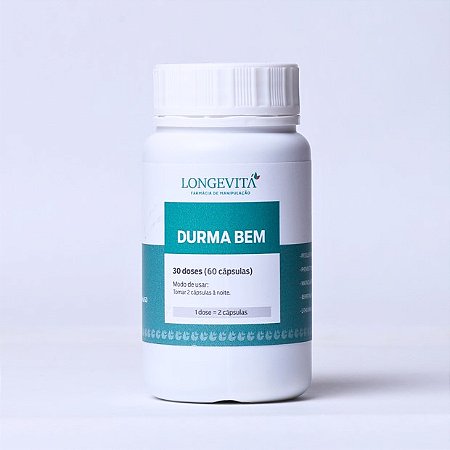 Longevita Durma Bem 30 Doses (60 Capsulas)