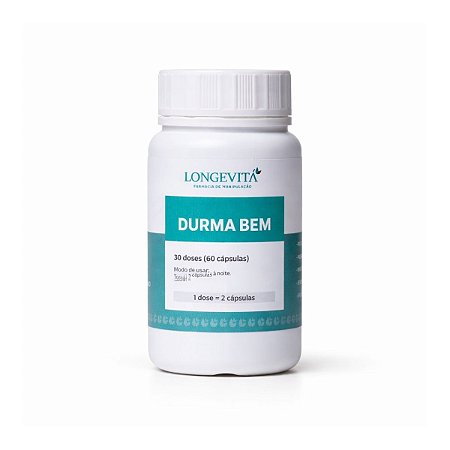 Longevita Durma Bem 30 Doses (60 Capsulas)