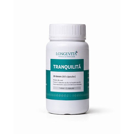 Longevita Tranquilita Dia 30 Doses (60 Capsulas)