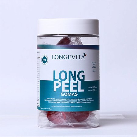 Longevita Longpeel Gomas 30 Unidades