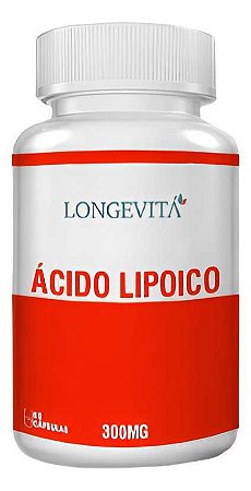 Longevita Acido Alfa Lipoico 300mg 60 Cp