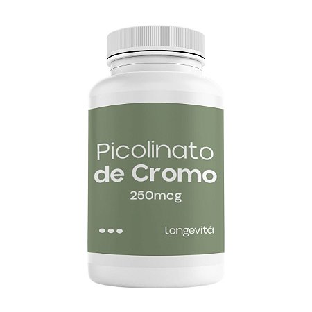 Longevita Picolinato de Cromo 250mcg (60 Doses)