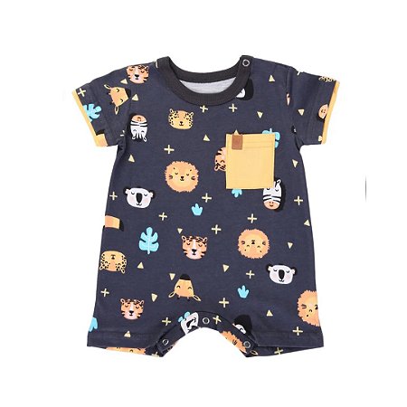 Romper Infantil Bichinhos