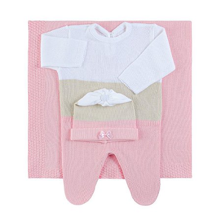 Kit Saída de Maternidade Pimpolho Rosa