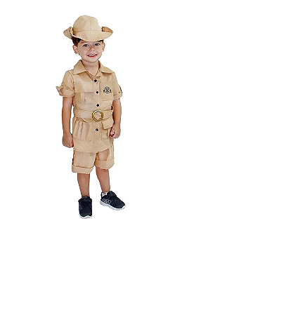 Fantasia Infantil Safari Menino