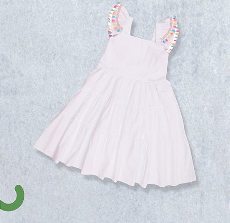 Vestido Infantil Maria Alça
