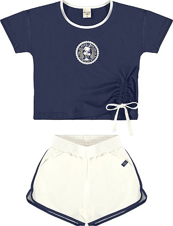 Conjunto On Board Meia Malha/Moletim Have Fun
