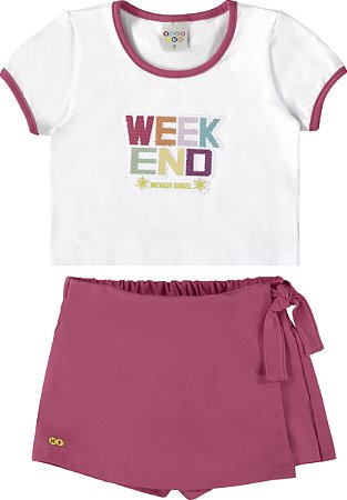 Conjunto Weekend Cotton/Molecotton Have Fun