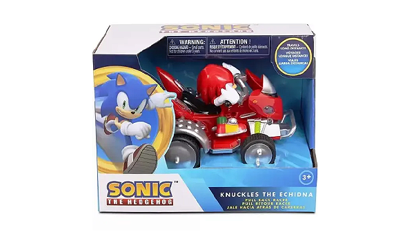 Carro Sonic Knuckles  Pull Back