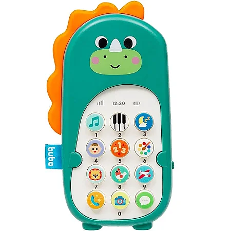 Celular Infantil Bilíngue Buba Zoo Dino