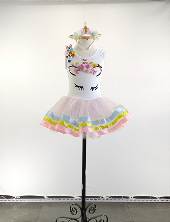 Vestido Fantasia Infantil Unicórnio