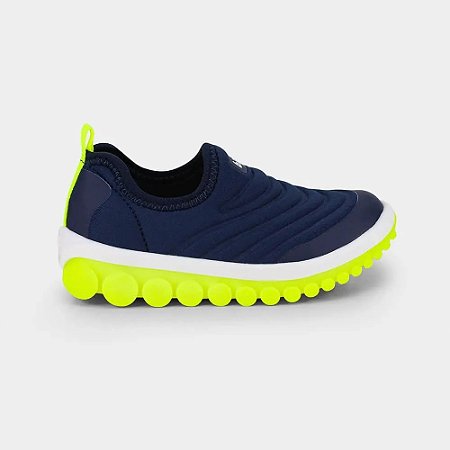 Tênis Infantil Masculino Bibi Roller 2.0 Azul com Amarelo