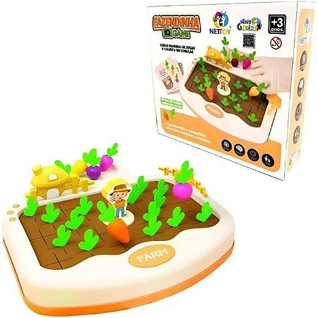 Jogo De Desafio Iq Fazenda - Nettoy