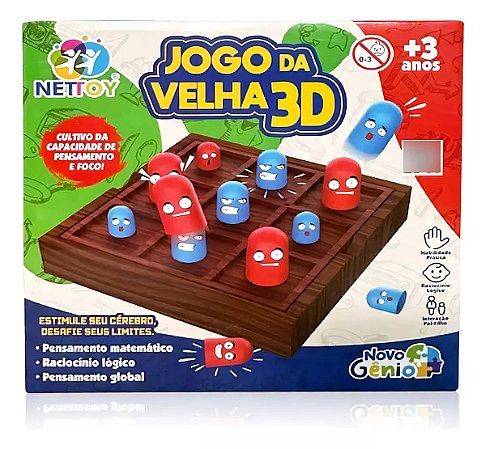 Jogo Da Velha 3d - Nettoy