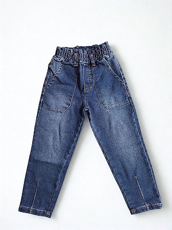 Calça Jeans Super Comfort Infantil Menina - Brandili