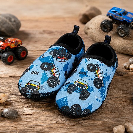 Sapatilha Ufrog Infantil Monster Truck Neoprene