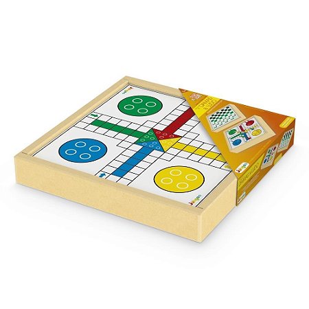 Jogo de Damas e Ludo - Junges